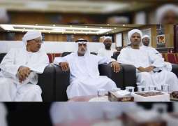 نهيان بن مبارك يحضر مجلس عزاء سوار الذهب بالنادي الاجتماعي السوداني في أبوظبي