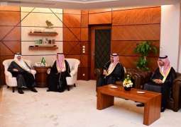 الأمير سعود بن نايف يستقبل الرئيس التنفيذي للهيئة الملكية في الجبيل