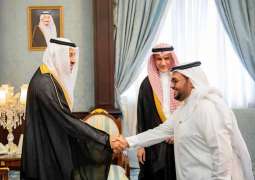 الأمير حسام بن سعود يستقبل مدير بنك التنمية الاجتماعية