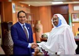 الإمارات ونيجيريا تبحثان سبل تعزيز العلاقات الثنائية
