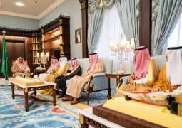 أمير الباحة يستقبل الوكلاء والمستشارين والمحافظين ومدراء الإدارات الداخلية المعينين حديثاً