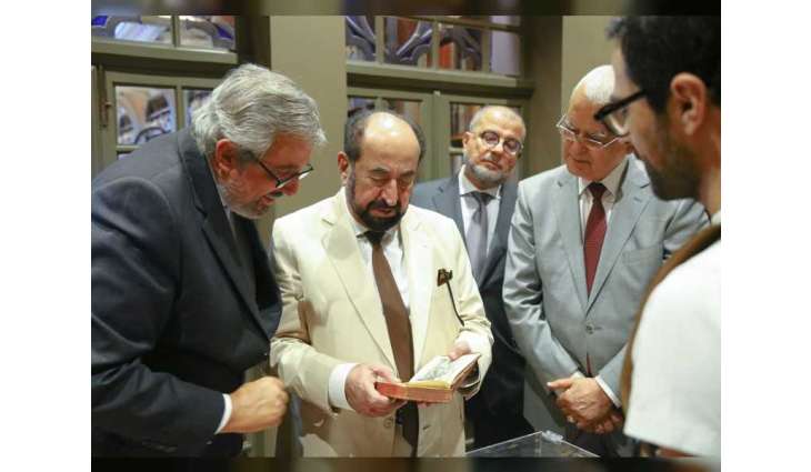 Sharjah Ruler visits Porto libraries in Portugal