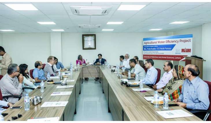 UVAS launches drip irrigation system at Ravi Campus