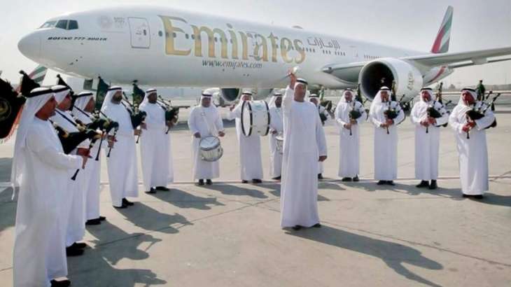 Emirates celebrates new service between Dubai and Edinburgh