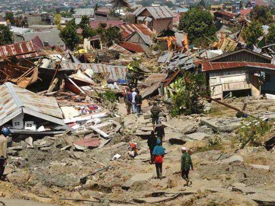 ارتفاع حصيلة ضحايا زلزالي وتسونامي إندونيسيا إلى 1234 قتيلا 