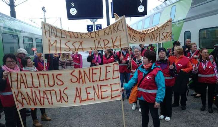 Finnish Trade Unions to Hold Strike Over Government's Layoff Bill on Wednesday