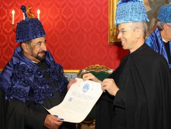 Sharjah Ruler receives an Honorary Doctorate from the University of Coimbra