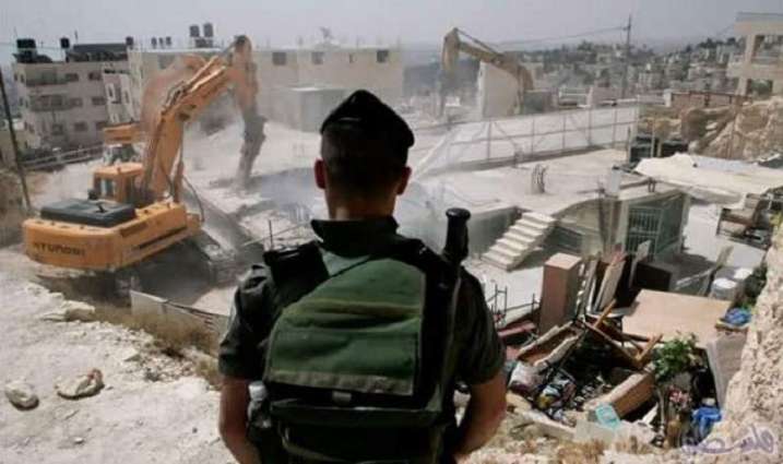 الاحتلال الاسرائيلي يمهد لهدم منزل في رام الله