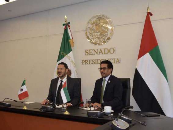 رئيس مجلس الشيوخ المكسيكي يؤكد حرص بلاده على تعزيز العلاقات مع الإمارات