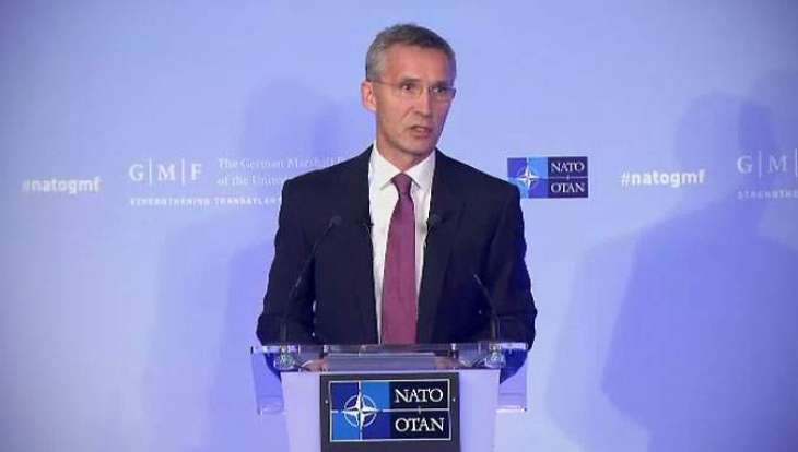NATO Chief Says Larger Defense Spending, Climate Change Action Can Co-Exist As Priorities