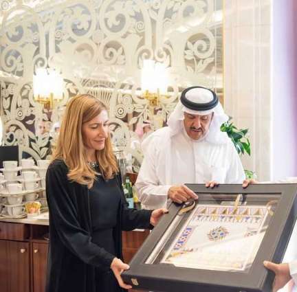 الأمير سلطان بن سلمان يلتقي وزيرة السياحة البلغارية