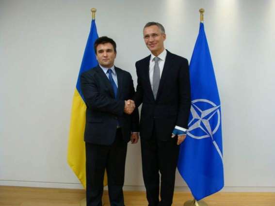 NATO Chief to Meet Ukrainian Foreign Minister on Monday - Press Release