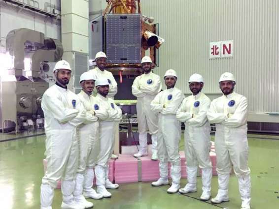 MBRSC team preparing to launch KhalifaSat in Japan