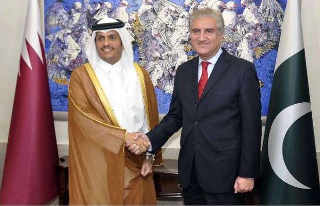 وزير الخارجية الباكستاني ونظيره القطري يناقشان القضايا ذات الاهتمام المشترك