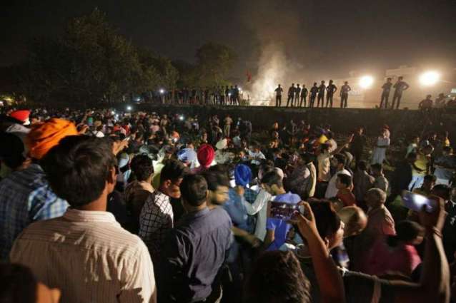 Authorities of Indian State of Punjab Declare Mourning Over Deadly Train Incident