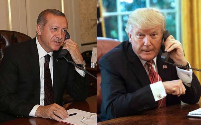 Erdogan Slams US for Supporting Kurdish YPG Forces in Talks With Trump