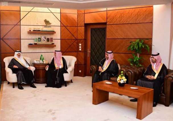 الأمير سعود بن نايف يستقبل الرئيس التنفيذي للهيئة الملكية في الجبيل