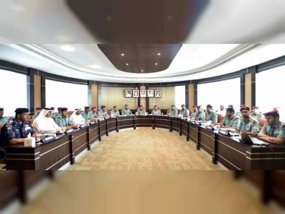 اللواء الشامسي يترأس اجتماع لجنة القيادة العليا بشرطة الشارقة