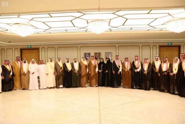 الأمير أحمد بن فهد بن سلمان يستقبل رئيس وأعضاء المجلس البلدي لأمانة الشرقية