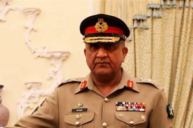 قائد القوات في الامارات العربیة المتحدة یلتقي قائد القوات العسکریة الباکستانیة الجنرال قمر جاوید باجوہ
