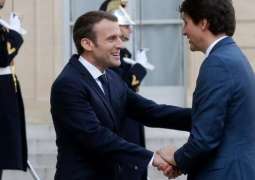 Trudeau, Macron to Meet During World War I Commemoration Events in France