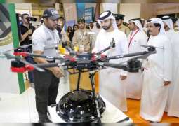 منصور بن محمد يفتتح معرض دبي للهليكوبتر 2018