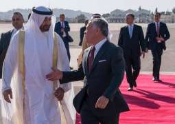 Mohamed bin Zayed, King of Jordan discuss ties, regional developments