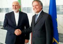 Iranian, Italian Top Diplomats Discuss EU Mechanism to Dodge US Sanctions
