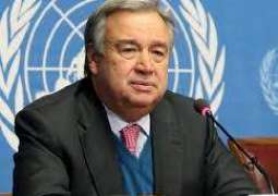الأمين العام للأمم المتحدة يدين بشدة الهجمات الإرهابية على القنصلية الصينية بكراتشي والسوق “أوركزاي” في إقليم خيبر بختونخا