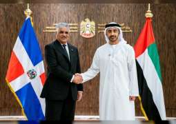 <span>عبدالله بن زايد يستقبل وزير خارجية جمهورية الدومينيكان</span>