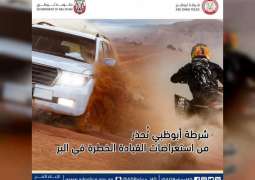 <span>شرطة أبوظبي تحذر السائقين من الاستعراضات الخطرة</span>