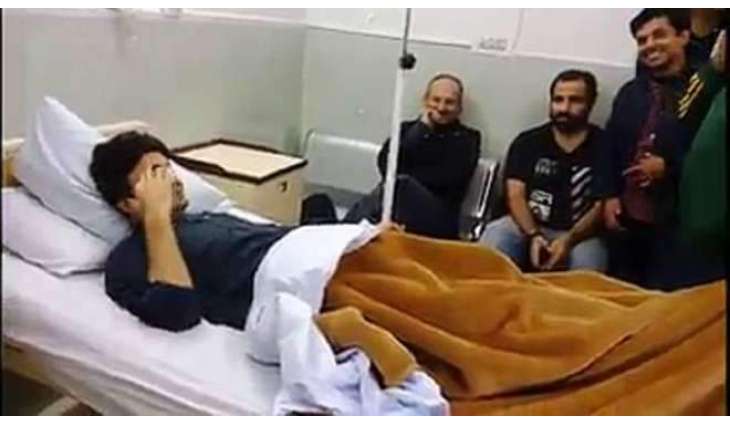 وزیر مملکت مراد سعید زخمی ، پولی کلینک ہسپتال منتقل