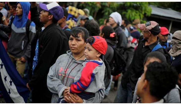 Migrant Caravan From Honduras Stops Over in Mexico City