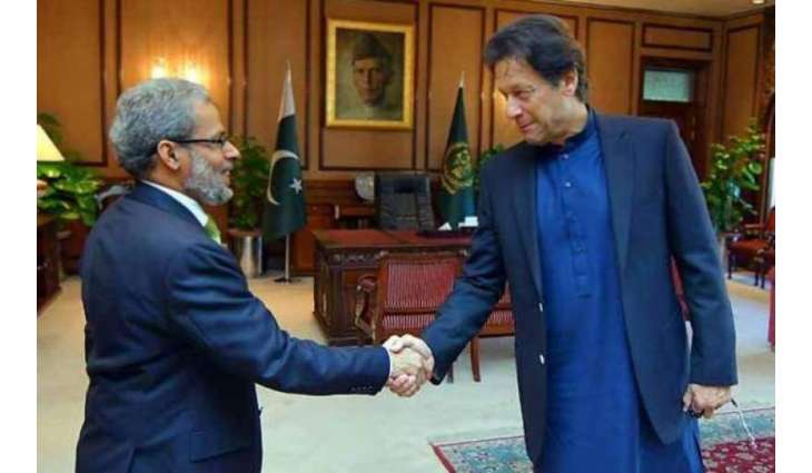 وزیر اعظم عمران خان دی یمنی سفیر نال ملاقات
پاکستان یمن مسئلے دے سیاسی تے پرامن حل لئی اپنا کردار نبھائے گا:وزیر اعظم عمران خان