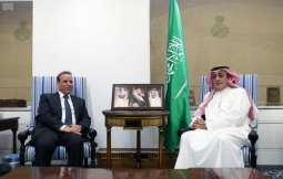 وكيل وزارة الخارجية لشؤون المراسم يستقبل سفير العراق لدى المملكة