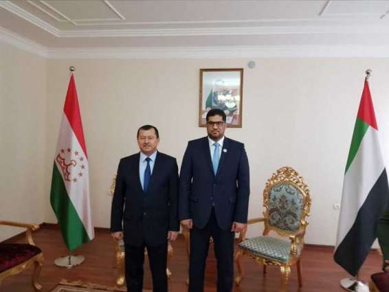 سفير الدولة يلتقي رئيس لجنة الأمن القومي في جمهورية طاجيكستان