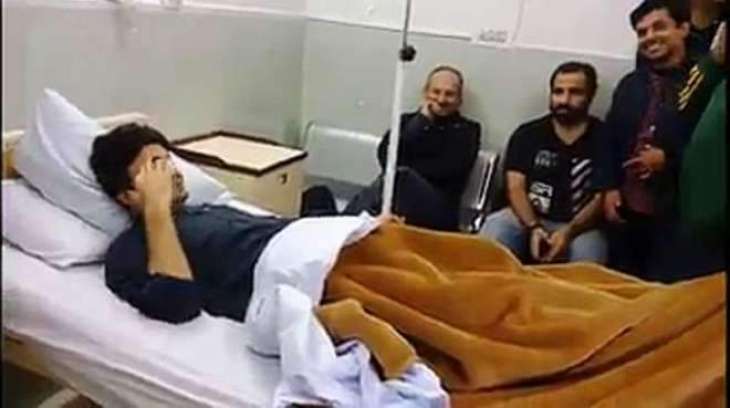 وزیر مملکت مراد سعید زخمی ، پولی کلینک ہسپتال منتقل