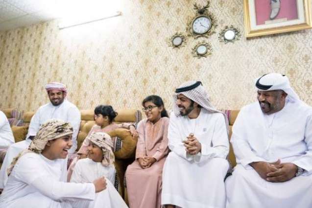 Khalifa bin Tahnoun continues visiting martyrs' families