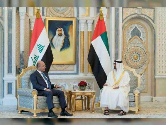 Abu Dhabi CP, Iraq President review ties, discuss regional developments
