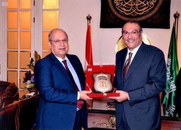 رئيس مجلس الدولة المصري يستقبل سفير المملكة لدى مصر