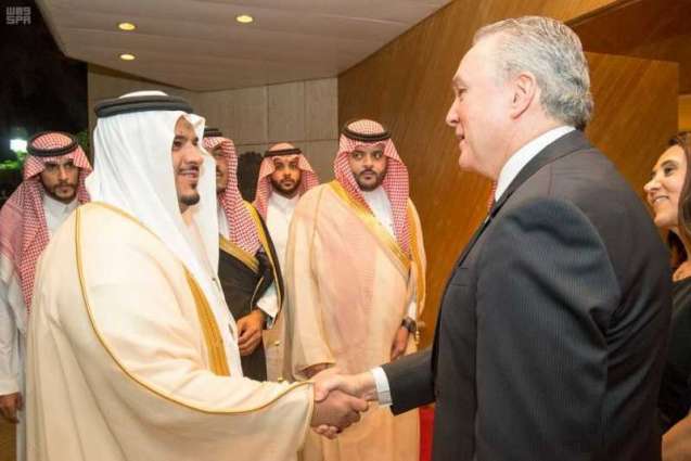 نائب أمير منطقة الرياض يشرف حفل سفارة البرازيل