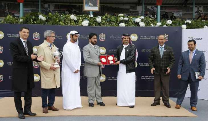 <span>"عون" لمنصور بن زايد بطل كأس رئيس الدولة للخيول العربية في المغرب</span>