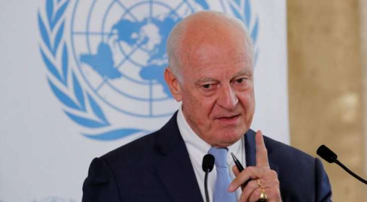 De Mistura Says Making All Efforts to Advance Formation of Syrian Constitutional Committee