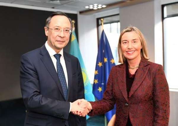Kazakh Foreign Minister, Mogherini Discuss Initiative on Russia-US-EU-China Talks - Astana