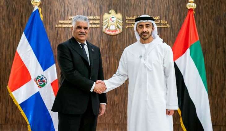 <span>عبدالله بن زايد يستقبل وزير خارجية جمهورية الدومينيكان</span>