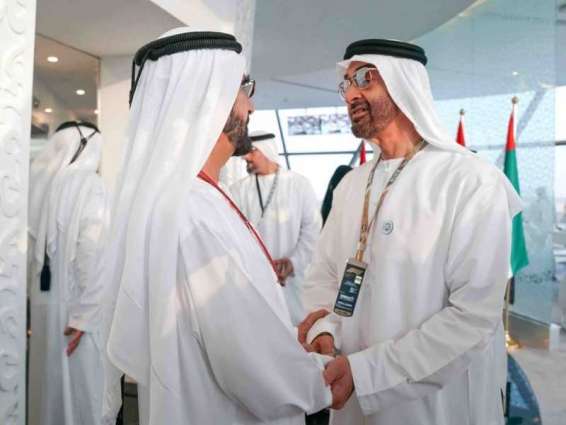 <span>VP, Mohamed bin Zayed, Mohammed bin Salman attend Formula 1 2018 Etihad Airways Abu Dhabi Grand Prix</span>