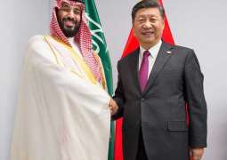 سمو ولي العهد يلتقي الرئيس الصيني على هامش قمة العشرين