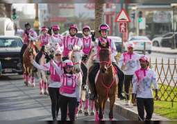 <span>Pink Caravan Ride asks UAE’s horse riders to join breast cancer awareness campaign</span>