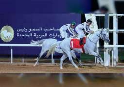 <span>"طلاب الخالدية" بطلا لكأس رئيس الدولة للخيول العربية الأصيلة في السعودية</span>