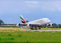 <span>طيران الإمارات تشغل طائرة A380 إلى غلاسكو فى اسكتلندا ابريل المقبل</span>
